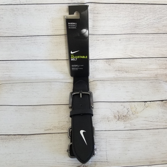 Nike Youth Baseball Belt size 28" to 43" Color Black - Picture 7 of 10